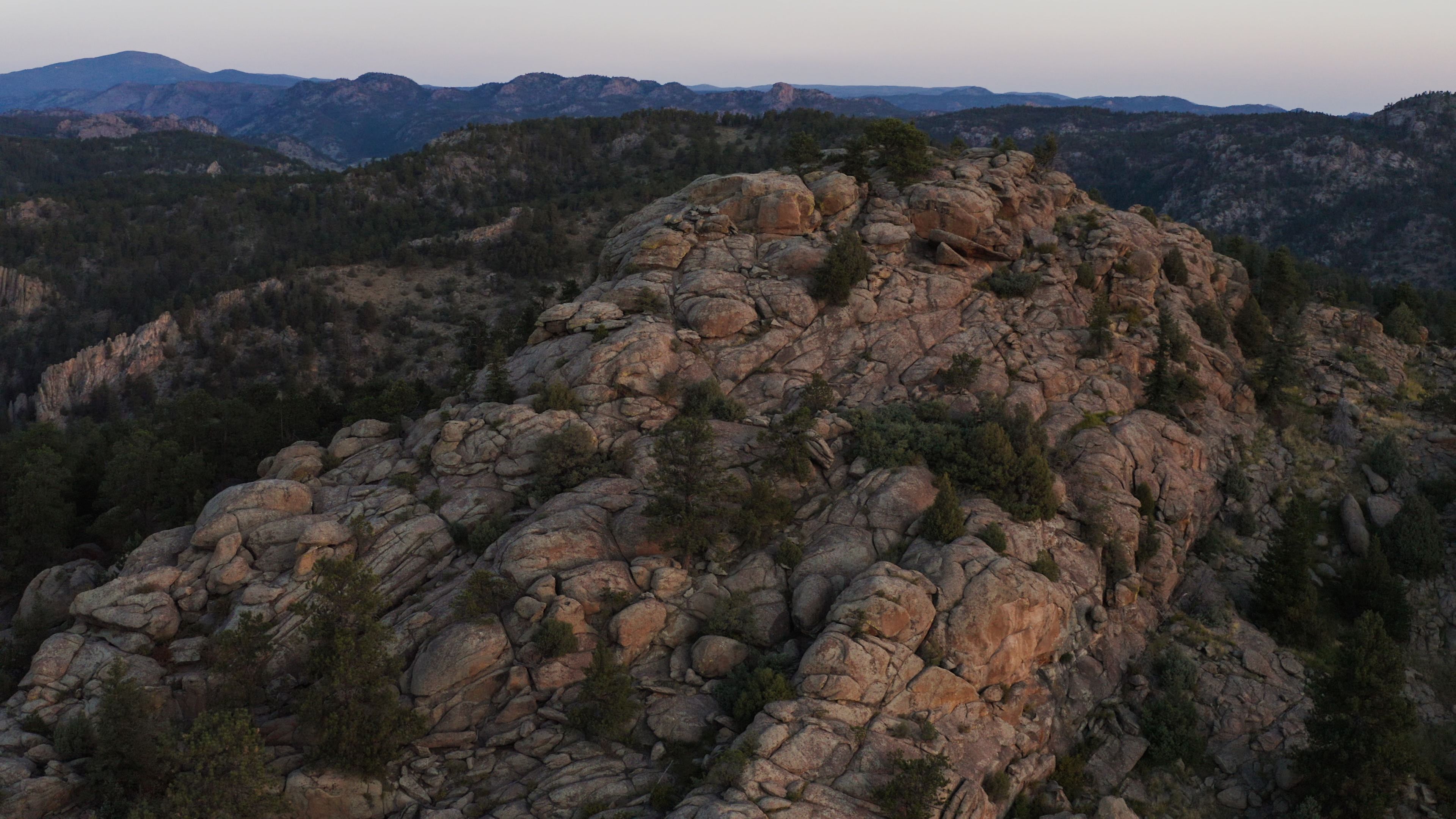 Aerial view of the Kennedy Mountain Campus Via Feratta