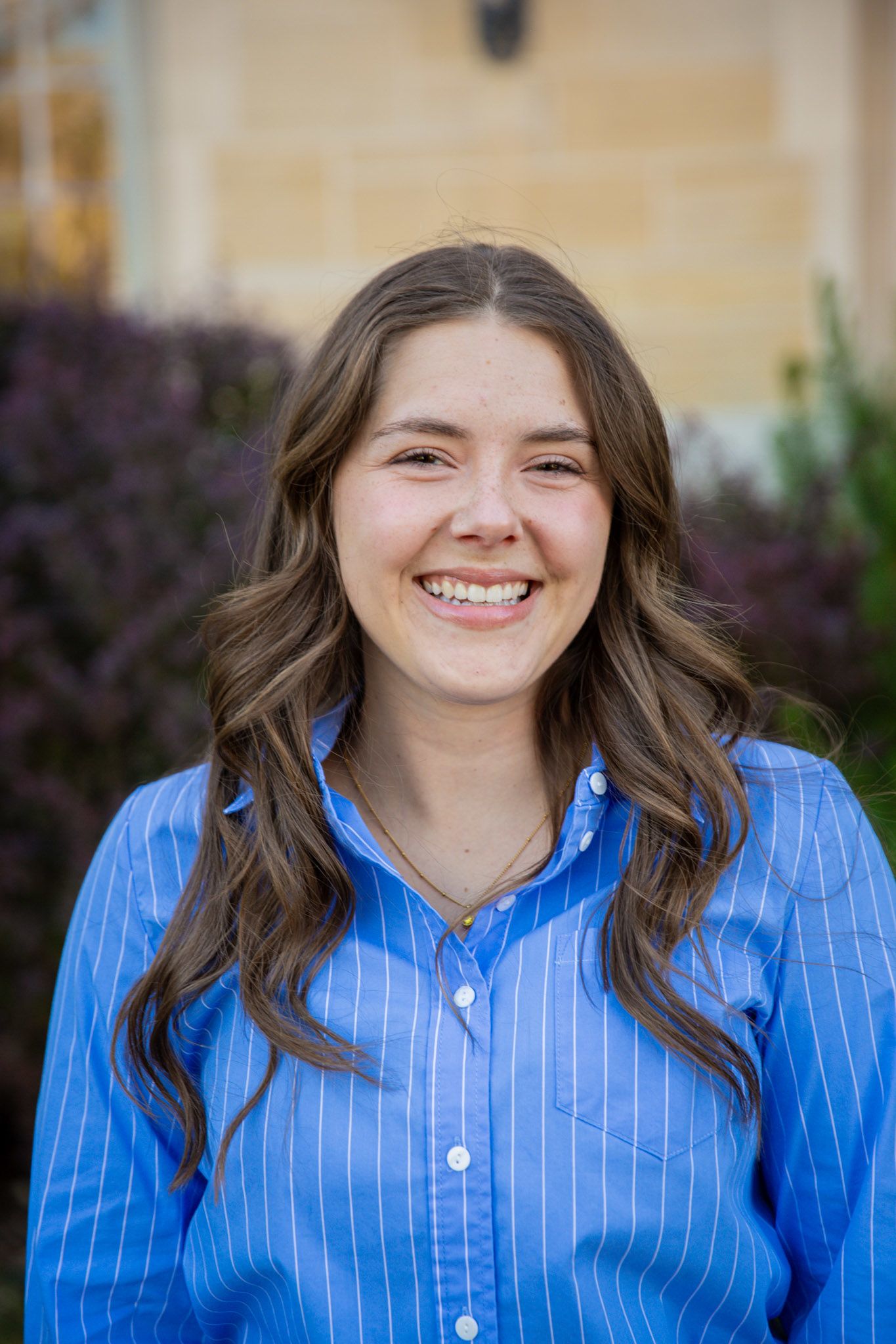 portrait of a person smiling