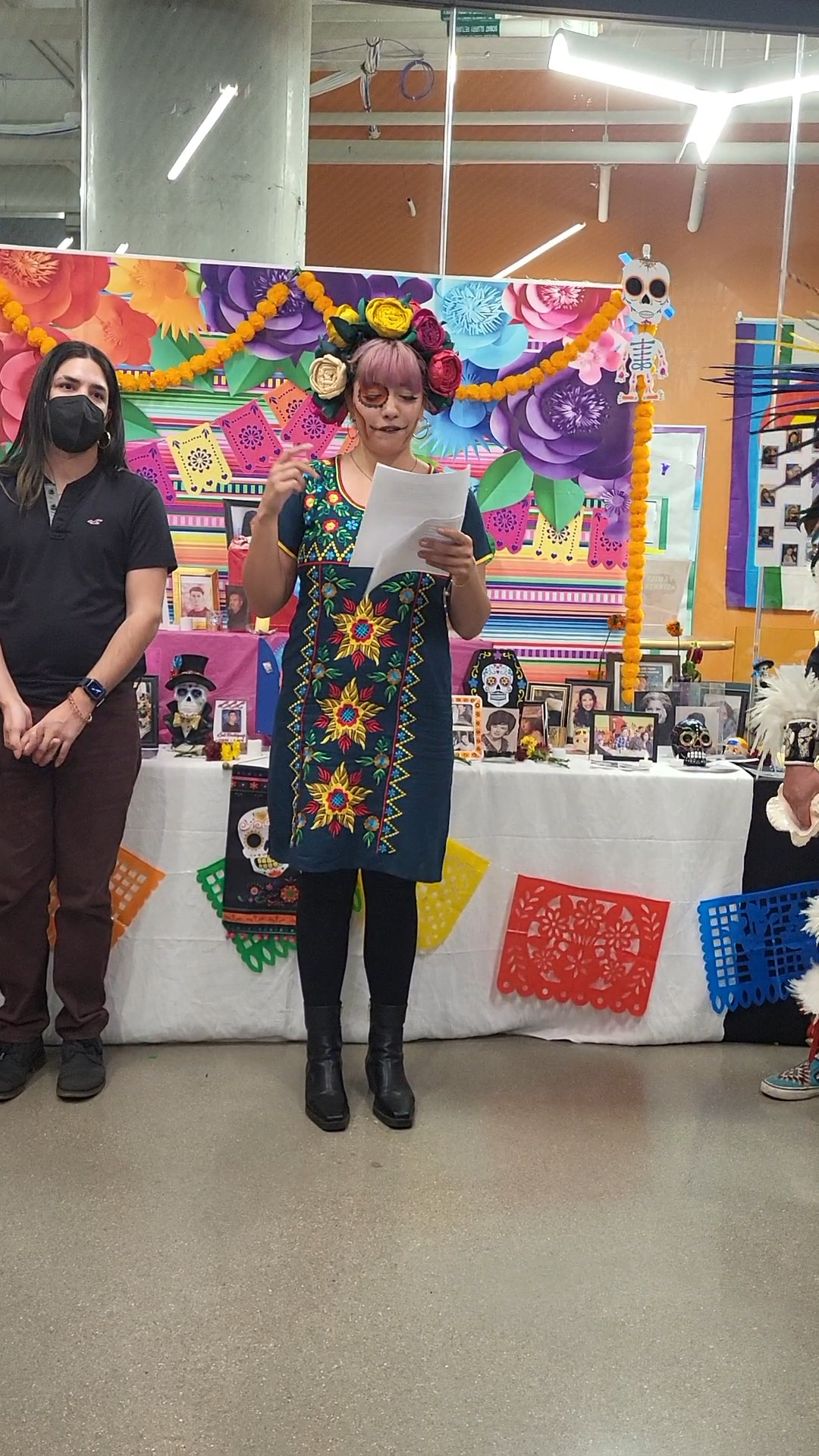 DU students at multi-cultural campus event