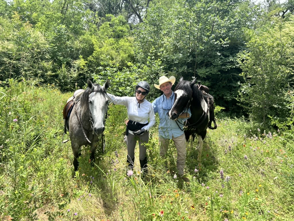 Loboa and her husband, Todd, look forward to exploring Colorado’s great outdoors—especially on horseback