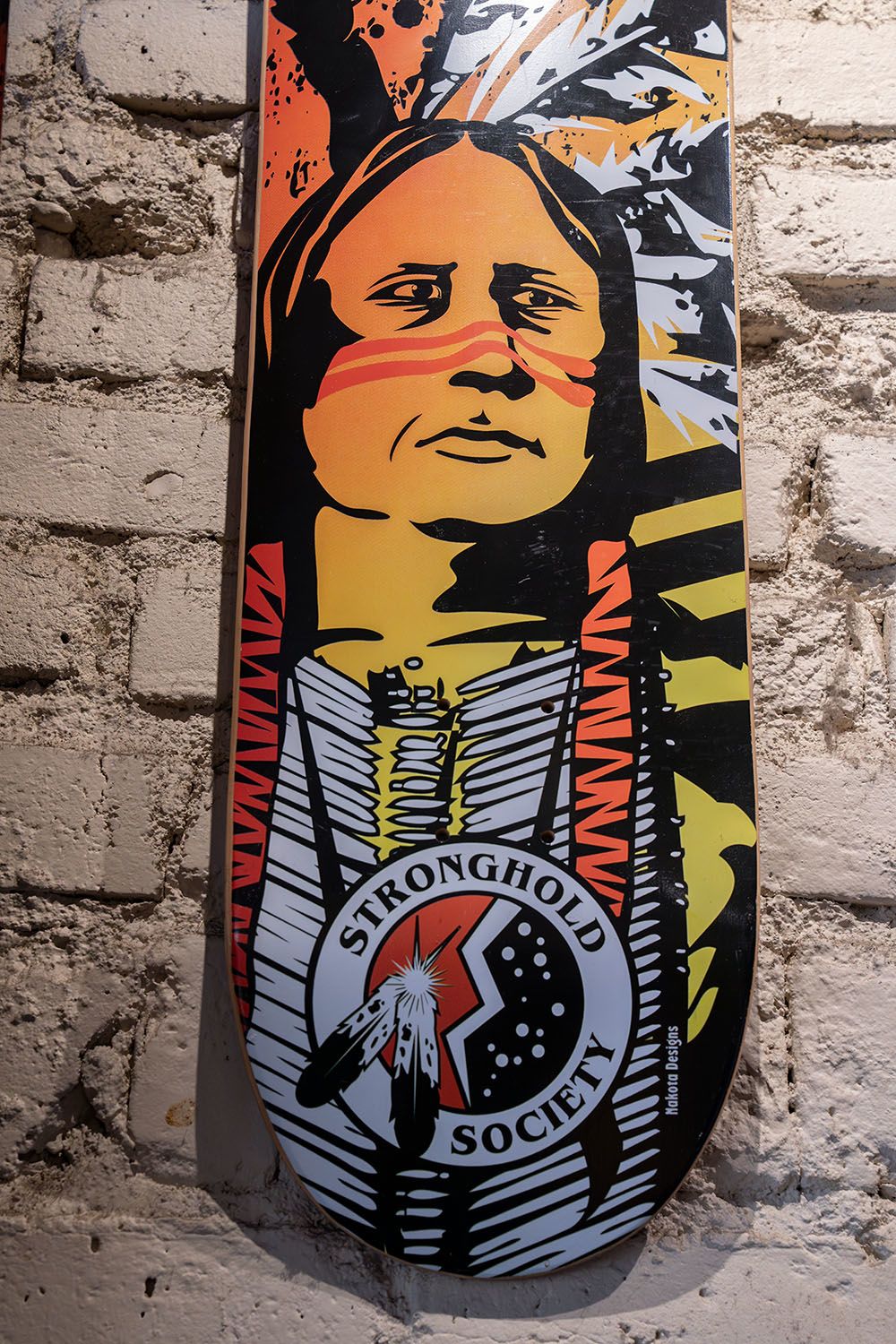 A sign that reads "Stronghold Society"