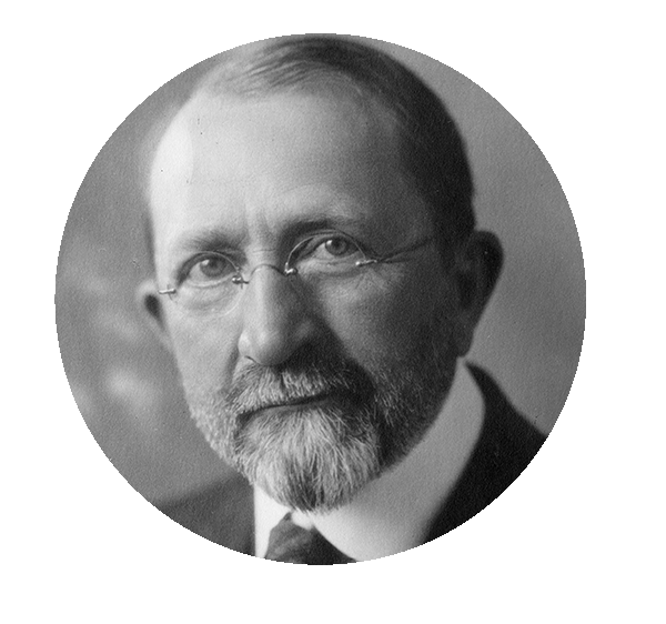 A black and white image of Herbert Howe. 