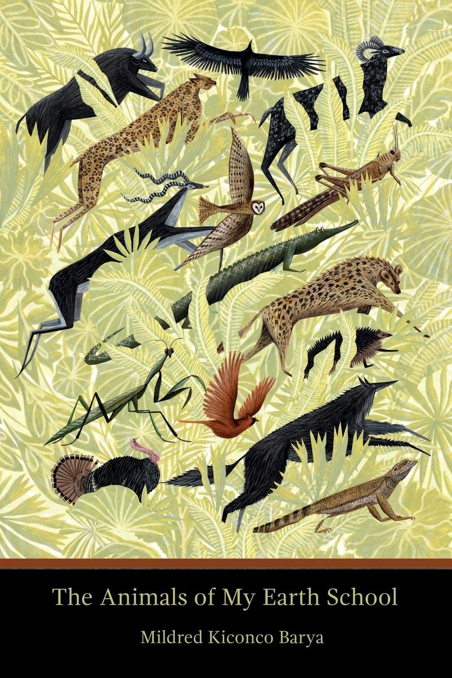 Animals of my Earth School cover with tiny animals in front of a green background