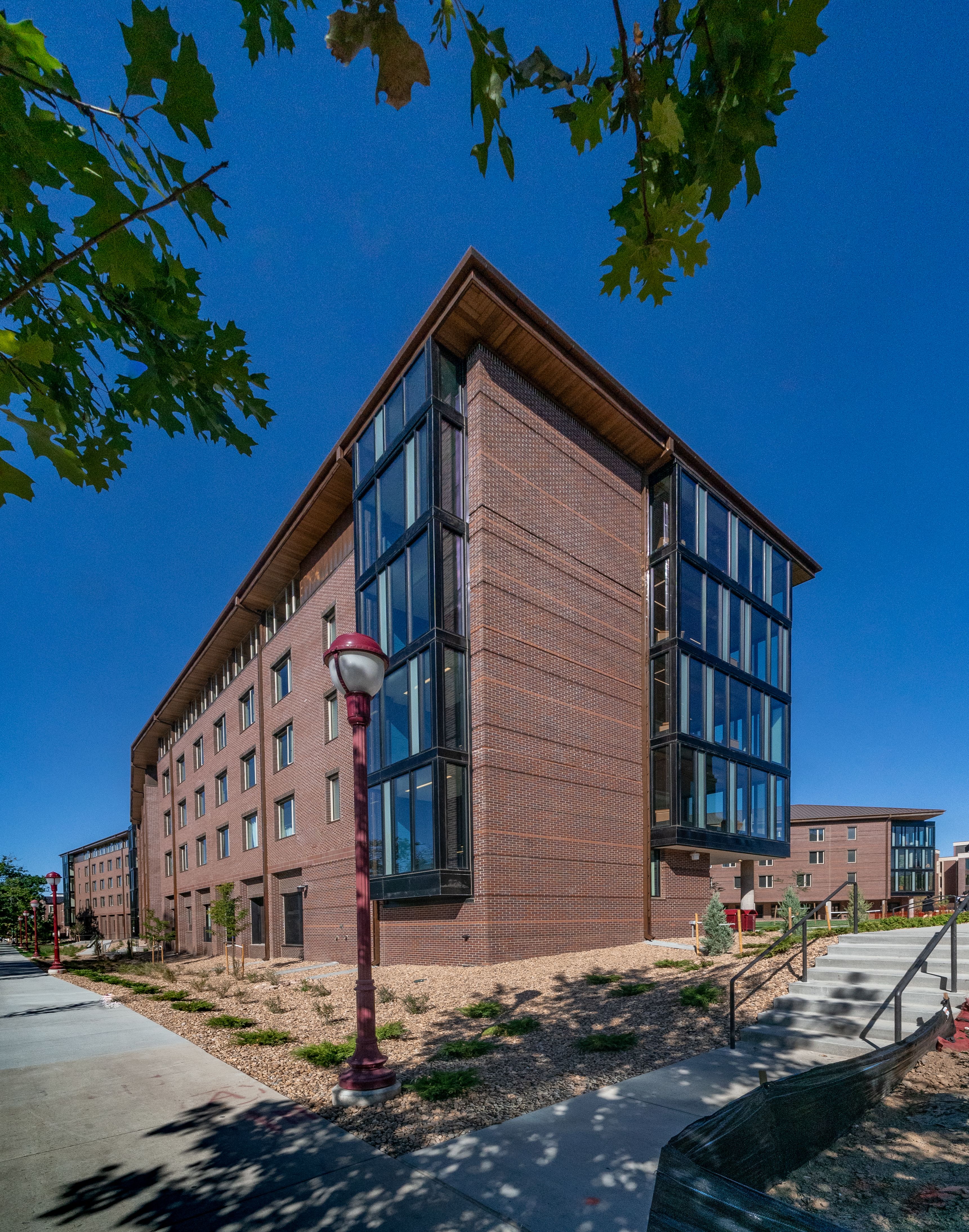 Exterior photo of the Dimond Family Residential Village.