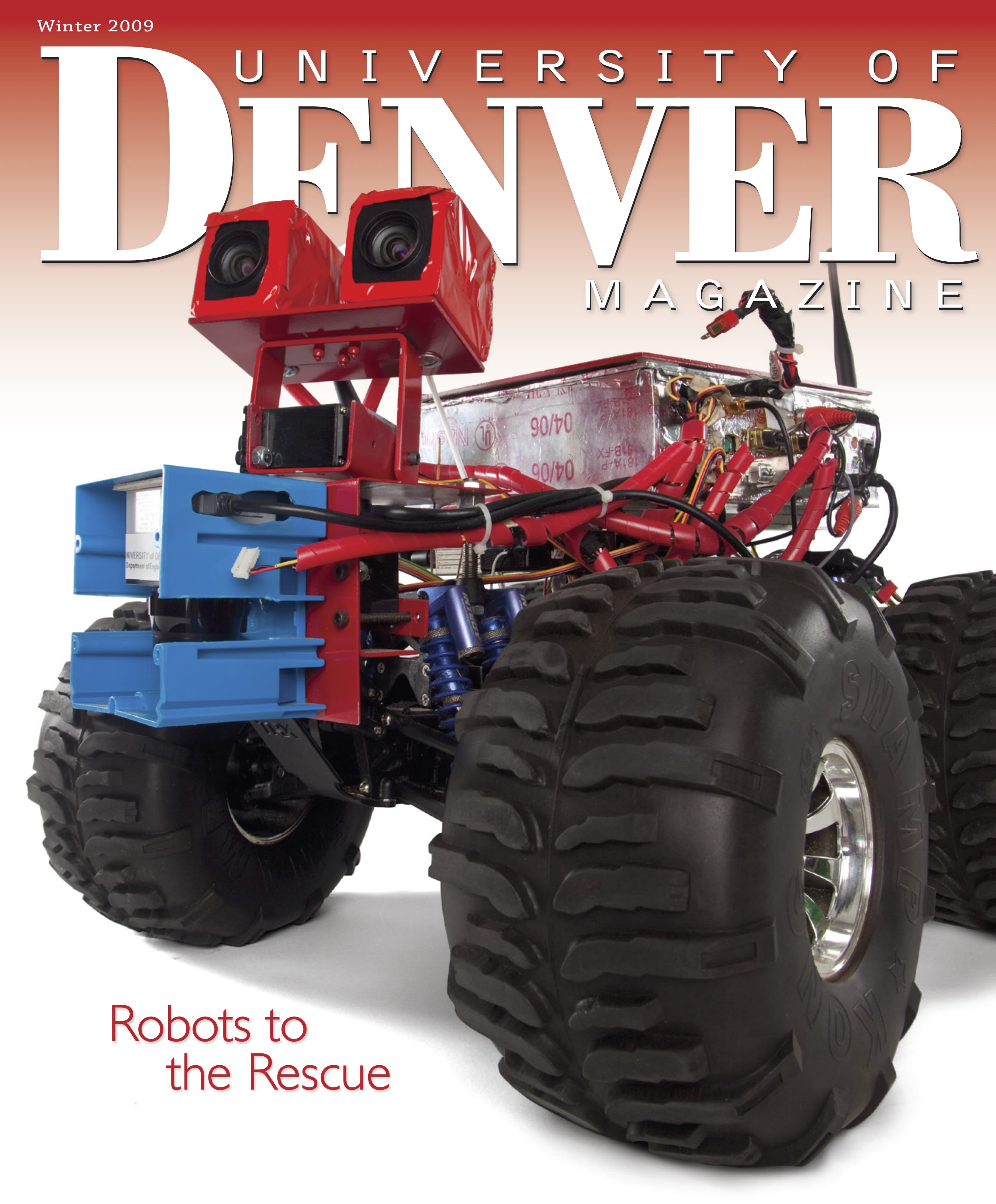 Winter 2009 issue of the University of Denver Magazine