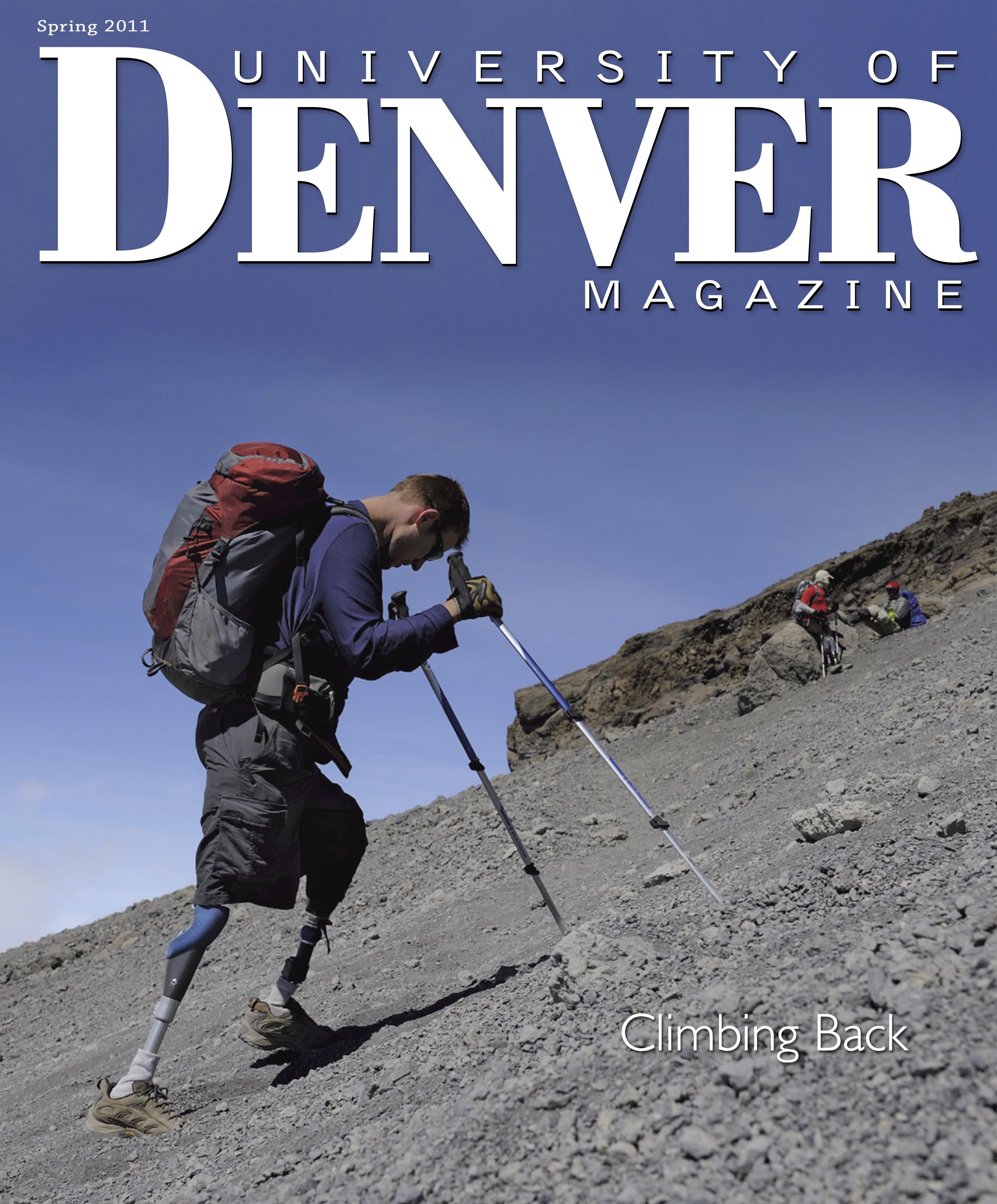 Spring 2011 issue of the University of Denver Magazine