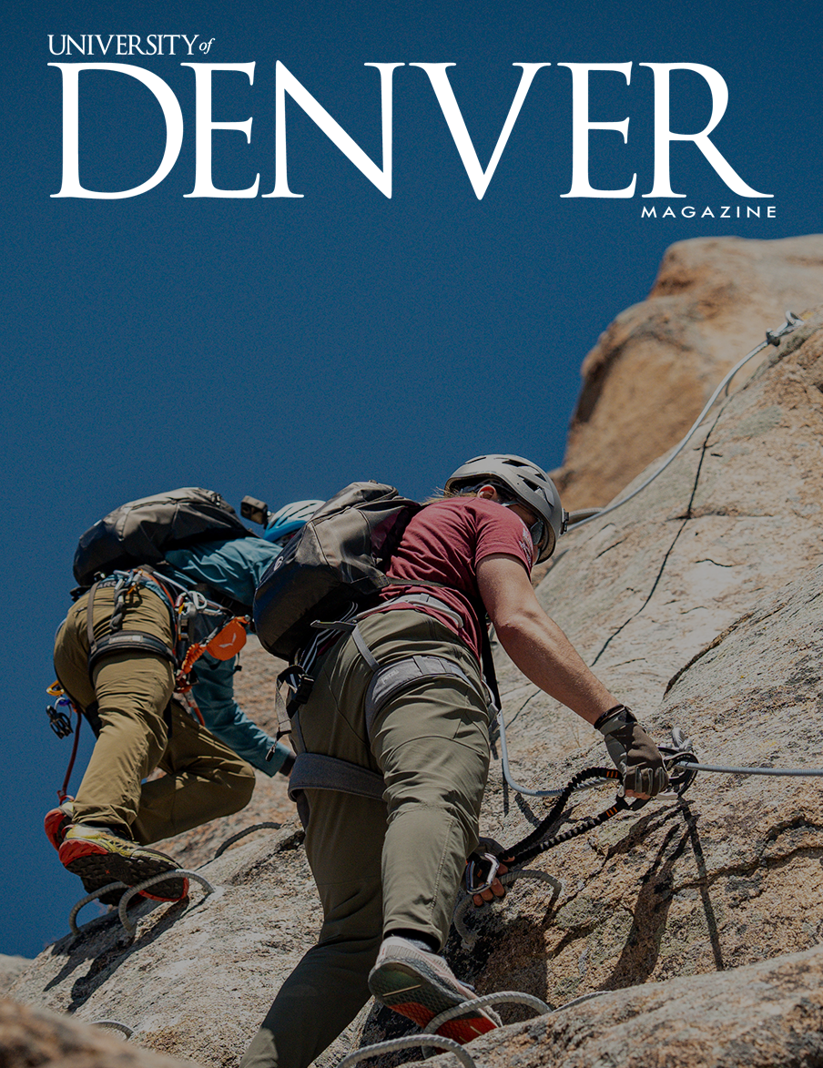 Cover Image of Summer '24 issue of the University of Denver Magazine